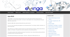 Desktop Screenshot of evinga.lt